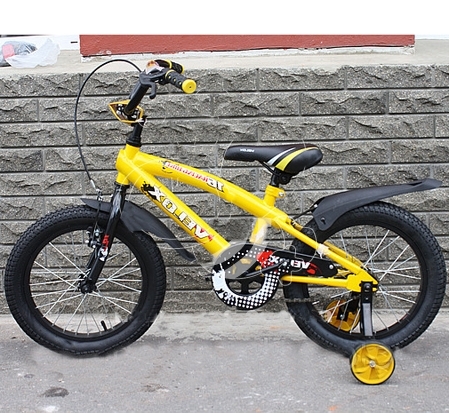 Двухколесный велосипед VELOX 12047-16 желтый